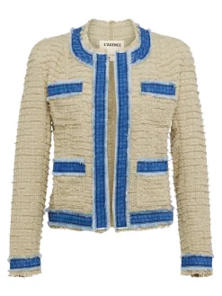 Agnes Tweed Denim Jacket