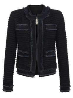 Agnes Tweed Denim Jacket