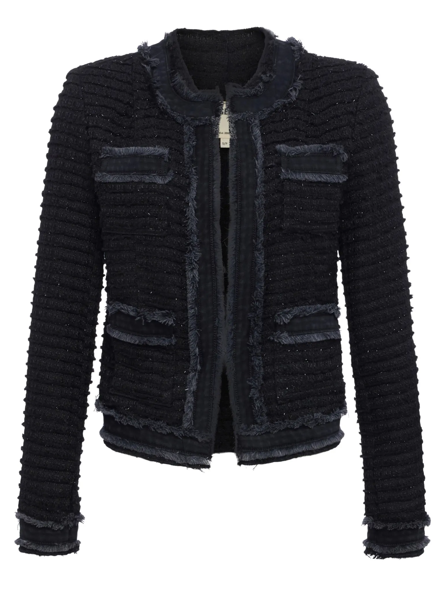 Agnes Tweed Denim Jacket