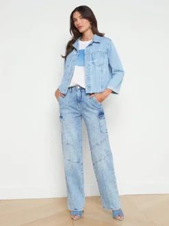 Ailana Maui Moon Jean Jacket