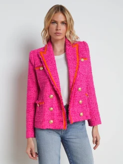 Alectra Textured Tweed Jacket