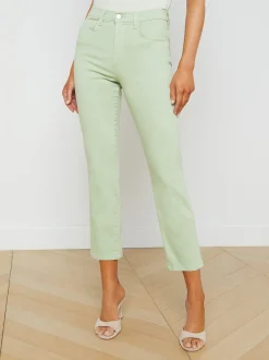 Alexia Cropped Cigarette Jean