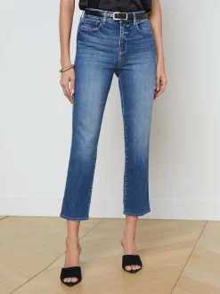 Alexia Cropped Cigarette Jean