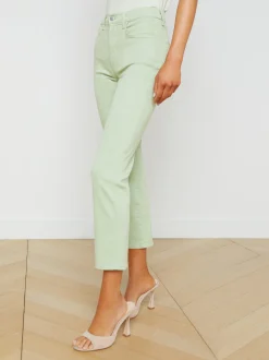Alexia Cropped Cigarette Jean