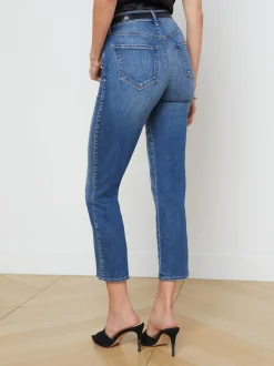 Alexia Cropped Cigarette Jean