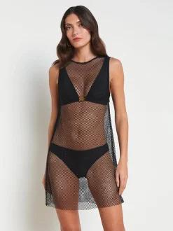 Angela Mesh Cover-Up Dress