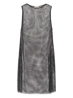 Angela Mesh Cover-Up Dress