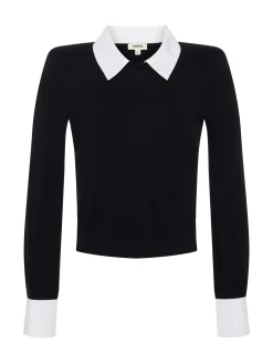 April Cufflink Detail Pullover