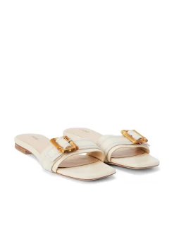 Aurelie Buckle Slide Sandal
