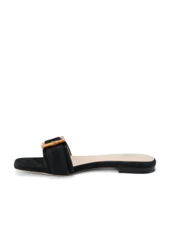 Aurelie Buckle Slide Sandal