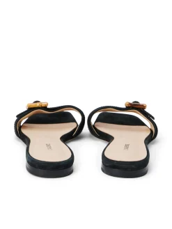 Aurelie Buckle Slide Sandal