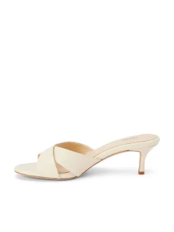 Aveline Kitten-Heel Sandal