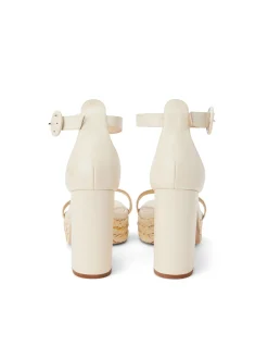 Avia Leather Platform Sandal