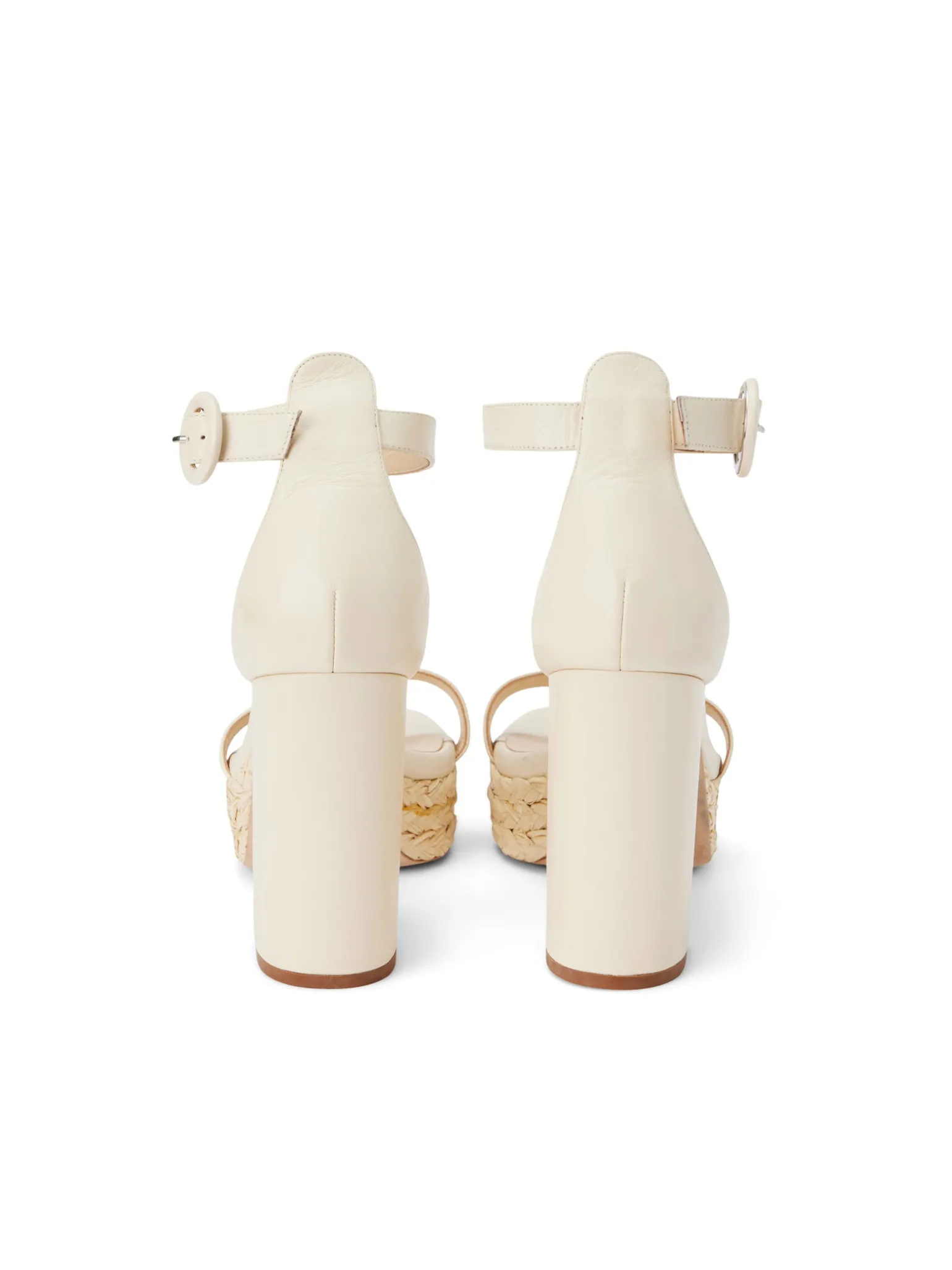 Avia Leather Platform Sandal