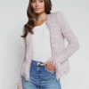 Azure Fringe Cardigan Blazer