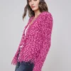 Azure Fringe Cardigan Blazer