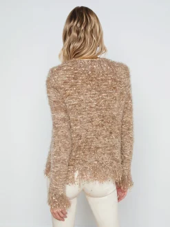 Azure Fringe Cardigan Blazer