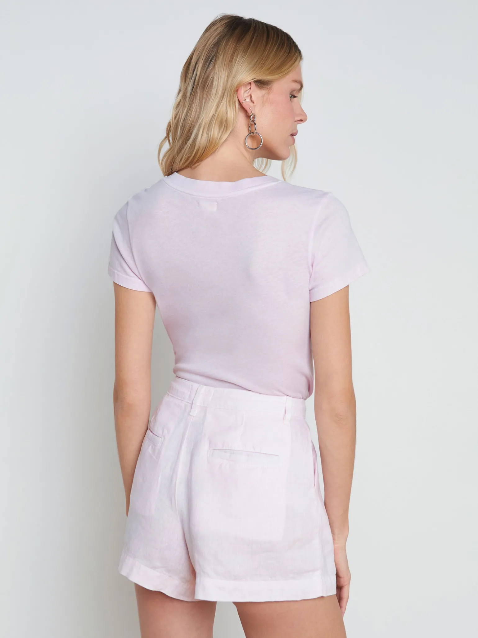 Becca Cotton V-Neck Tee