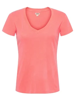 Becca Cotton V-Neck Tee