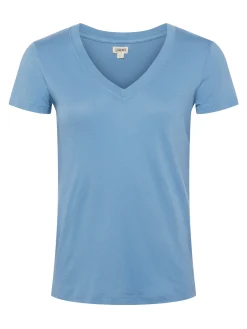 Becca Cotton V-Neck Tee