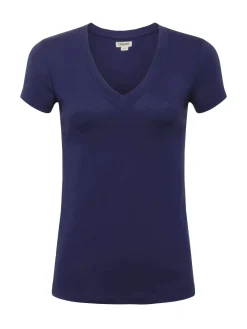 Becca Cotton V-Neck Tee
