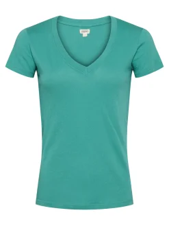 Becca Cotton V-Neck Tee