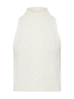 Bellini Cable-Knit Turtleneck