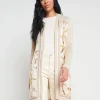 Beverly Silk Panel Cardigan