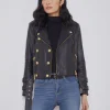 Billie Belted Leather Jacket
