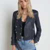 Billie Belted Leather Jacket