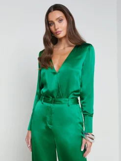Blaze Silk Bodysuit