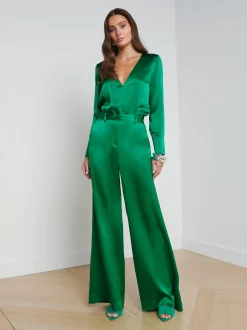 Blaze Silk Bodysuit