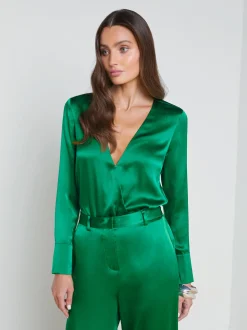 Blaze Silk Bodysuit