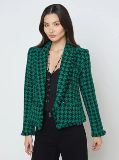 Brooke Open-Front Blazer