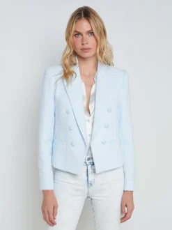Brooke Open-Front Blazer