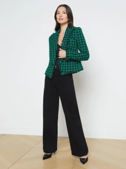 Brooke Open-Front Blazer