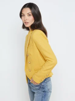 Brooke Open-Front Blazer