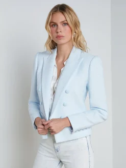 Brooke Open-Front Blazer