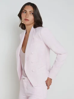 Brooke Open-Front Blazer