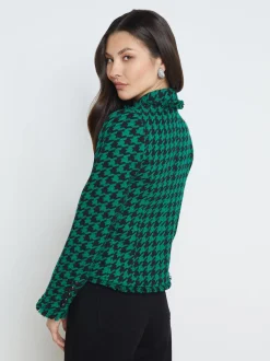Brooke Open-Front Blazer