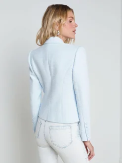 Brooke Open-Front Blazer
