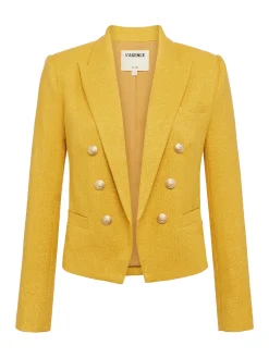 Brooke Open-Front Blazer