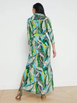 Cameron Silk Shirt Dress