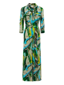 Cameron Silk Shirt Dress