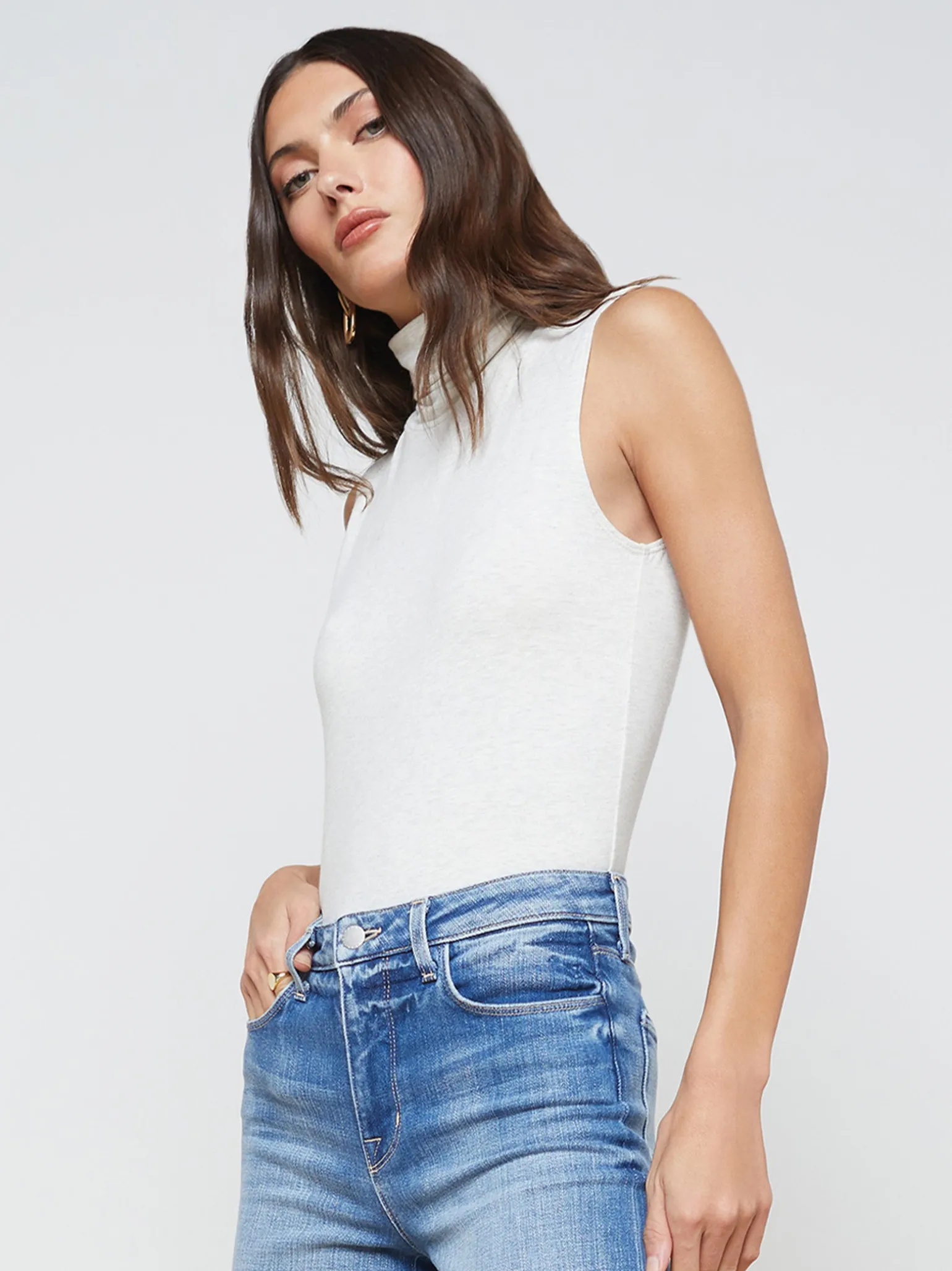 Ceci Sleeveless Turtleneck