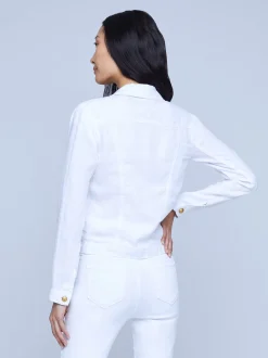 Celine Linen Jacket