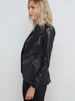 Chamberlain Leather Blazer