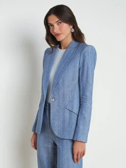 Chamberlain Linen-Blend Blazer