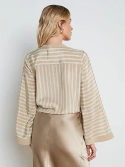 Charlize Tie-Front Blouse