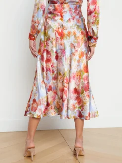 Clarisa Silk Skirt